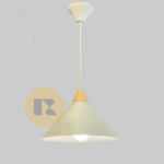 آویز قیفی سفید