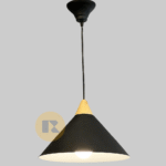 آویز قیفی مشکی