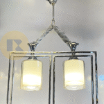 لوستر پروفیلی پنجره ای نقره ای