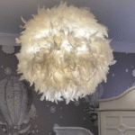 لوستر پر سفید نانو وارداتی