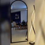 آباژور مینیمال برگ مشکی با ریموت هوشمند - Image 2