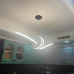 لوستر لاینر بی نهایت مشکی با ریموت هوشمند - Image 3