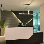 لوستر لاینر دایره خط مشکی با ریموت هوشمند - Image 2